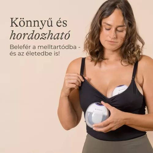 Lansinoh Double hordható mellszívó 4 fázisú