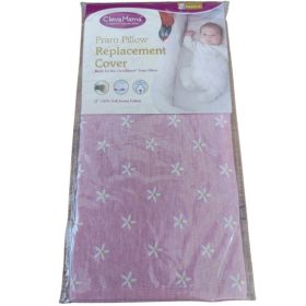 ClevaMama Csecsemőpárna huzat - rózsaszín