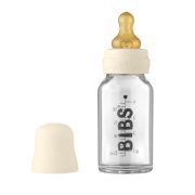 BIBS cumisüveg szett - Krémfehér (110 ml) (0-3 hónap)