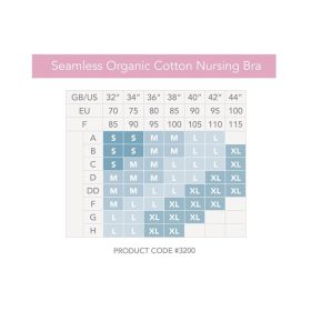   Carriwell Organikus pamut szoptatós melltartó (S méret) - Fehér