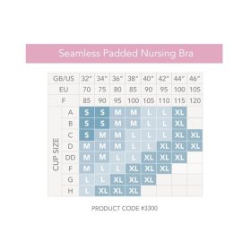 Carriwell Padded szoptatós melltartó XL méret) - Fekete