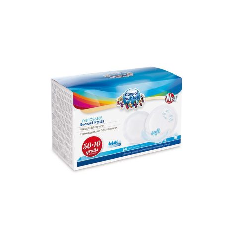 Canpol Babies EasyStart Öntapadós eldobható melltartóbetét - 60 db