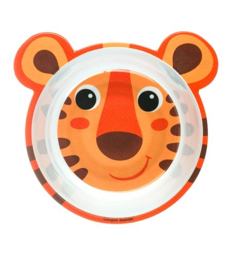 Canpol Babies Csúszásmentes tál fülekkel (4h+)  490 ml - Tigris