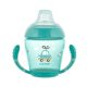 Canpol Babies Cseppmentes itatópohár puha ivócsőrrel 230 ml (9h+) - Türkiz