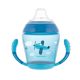 Canpol Babies Cseppmentes itatópohár puha ivócsőrrel 230 ml (9h+) - Kék