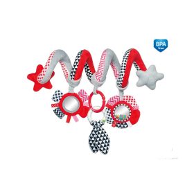 Canpol Babies Plüss spirál játék - Piros