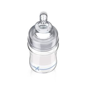   Lovi DiamondGlass Üvegből készült cumisüveg 150 ml (0h+) - Baby Shower Boy