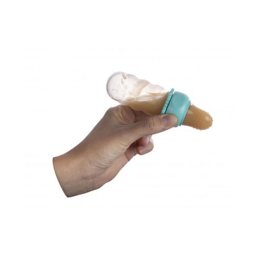 Canpol Babies Puha etető tubus szilikon hálóval - Kék