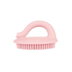   Canpol Babies Szilikonos masszázs kefe fürdetéshez - Rózsaszín