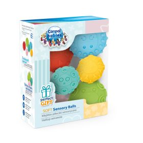 Canpol Babies Készségfejlesztő puha labdák (6 db)