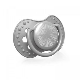   Lovi Dinamikus nyugtató cumi 2db (6-18 hónap) Harmony - Szürke