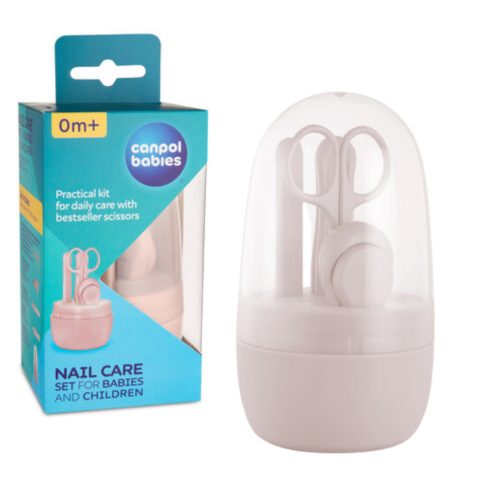 Canpol Babies Körömápoló szett - Rózsaszín