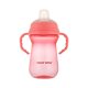 Canpol Babies FirstCup itatópohár szilikonos ivócsőrrel 250ml 6h+ - Rózsaszín