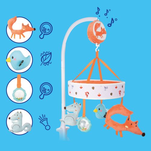 Canpol Babies Zenélő forgó - Fox