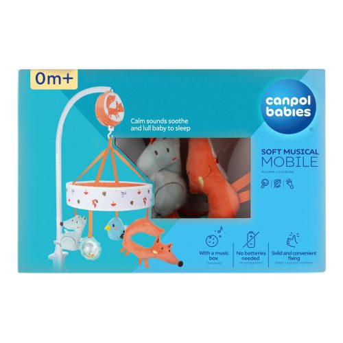 Canpol Babies Zenélő forgó - Fox