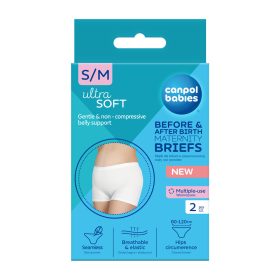   Canpol Babies Szülés előtti és utáni 2in1 kismama bugyi - S/M méret (2 db)