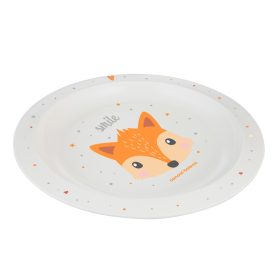 Canpol Babies Műanyag tányér (9h+) Cute Animals - Róka