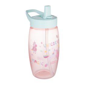   Canpol Babies Sport kulacs, lecsukható ivőcsőrrel (400ml) - Unicorn