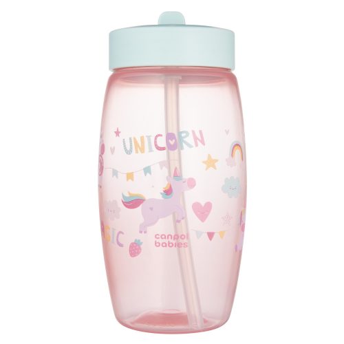 Canpol Babies Sport kulacs, lecsukható ivőcsőrrel (400ml) - Unicorn