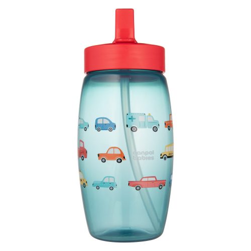 Canpol Babies Sport kulacs, lecsukható ivőcsőrrel (400ml) - Cars