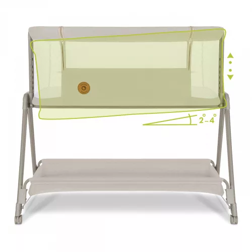 Lionelo Luna babaágy és babaöböl - Beige Taupe