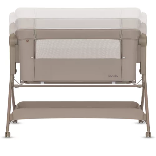 Lionelo Leonie Plus 3az1-ben babaágy, bölcső és babaöböl - Beige Taupe