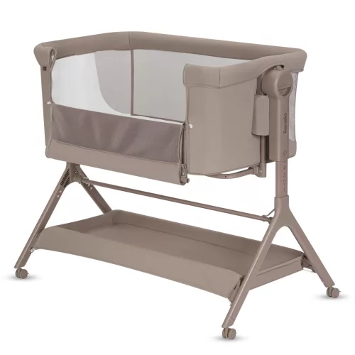 Lionelo Leonie Plus 3az1-ben babaágy, bölcső és babaöböl - Beige Taupe