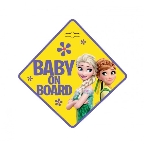 Disney Baby on Board tábla - Jégvarázs