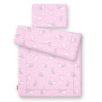 BabyLion Prémium 2 részes ágyneműszett (75x100) - Rózsaszín nyuszik