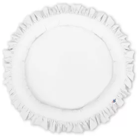 BabyLion Prémium kör alakú babafészek - Fehér