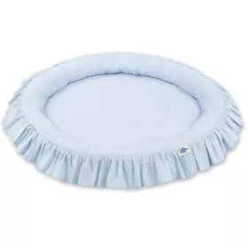 BabyLion Prémium kör alakú babafészek - Kék