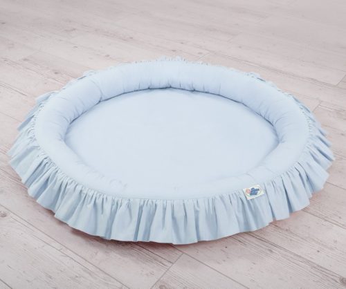 BabyLion Prémium kör alakú babafészek - Kék