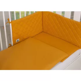   BabyLion Prémium Royal 3 részes ágyneműhuzat szett - Mustár