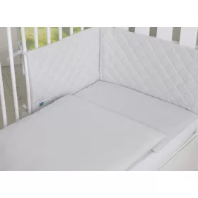   BabyLion Prémium Royal 3 részes ágyneműhuzat szett - Világos szürke