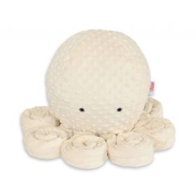   BabyLion Prémium Óriás minky ölelő polip (75 cm) - Krém
