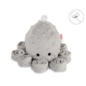BabyLion Prémium Kis minky ölelő polip (31 cm) - Szürke