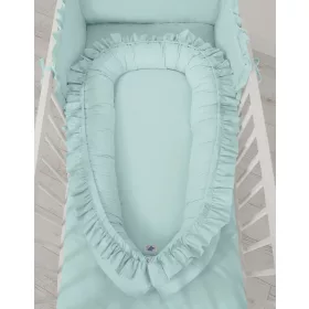 BabyLion Prémium fodros babafészek - Menta