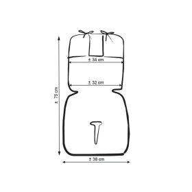 BabyLion Prémium babakocsi betét - Álomfogó virágokkal