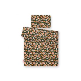   BabyLion Prémium 2 részes ágyneműszett (75x100) - Zöld alapon - Róka család