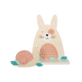 BabyLion Prémium gyerek fali polc - Nyuszi