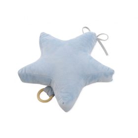BabyLion Prémium Zenélő csillag párna - Kék