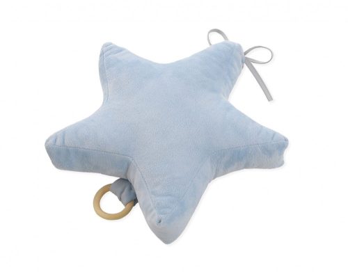 BabyLion Prémium Zenélő csillag párna - Kék