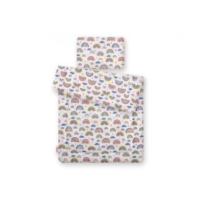   BabyLion Prémium 2 részes ágyneműszett (75x100) - Szivárványok