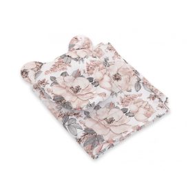   BabyLion Prémium Maci 2 részes ágyneműszett - Szépia rózsák