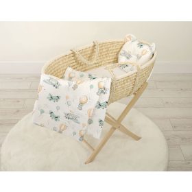   BabyLion Prémium Maci 2 részes ágyneműszett - Repülők és léggömbök