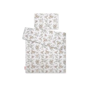   BabyLion Prémium 2 részes ágyneműszett (100x135) - Őzike és barátai