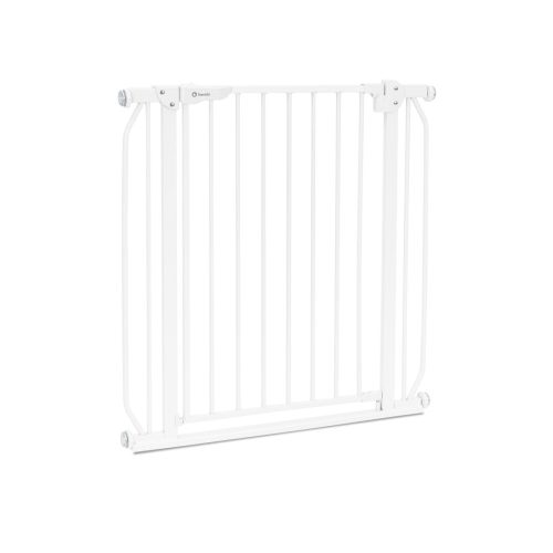 Lionelo Truus Slim biztonsági ajtórács - White (75-105 cm) 2 db toldóval!