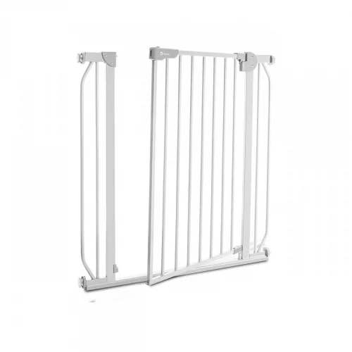 Lionelo Truus Slim biztonsági ajtórács - Grey (75-105 cm) 2 db toldóval!