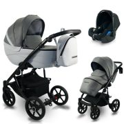   Bexa Ideal multifunkciós babakocsi 3in1 - I10 gray-dark gray + K2 Kite