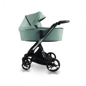   IBEBE IStop Eco Leather elektromos fékes multifunkciós babakocsi 2in1 - IS21 Pistachio